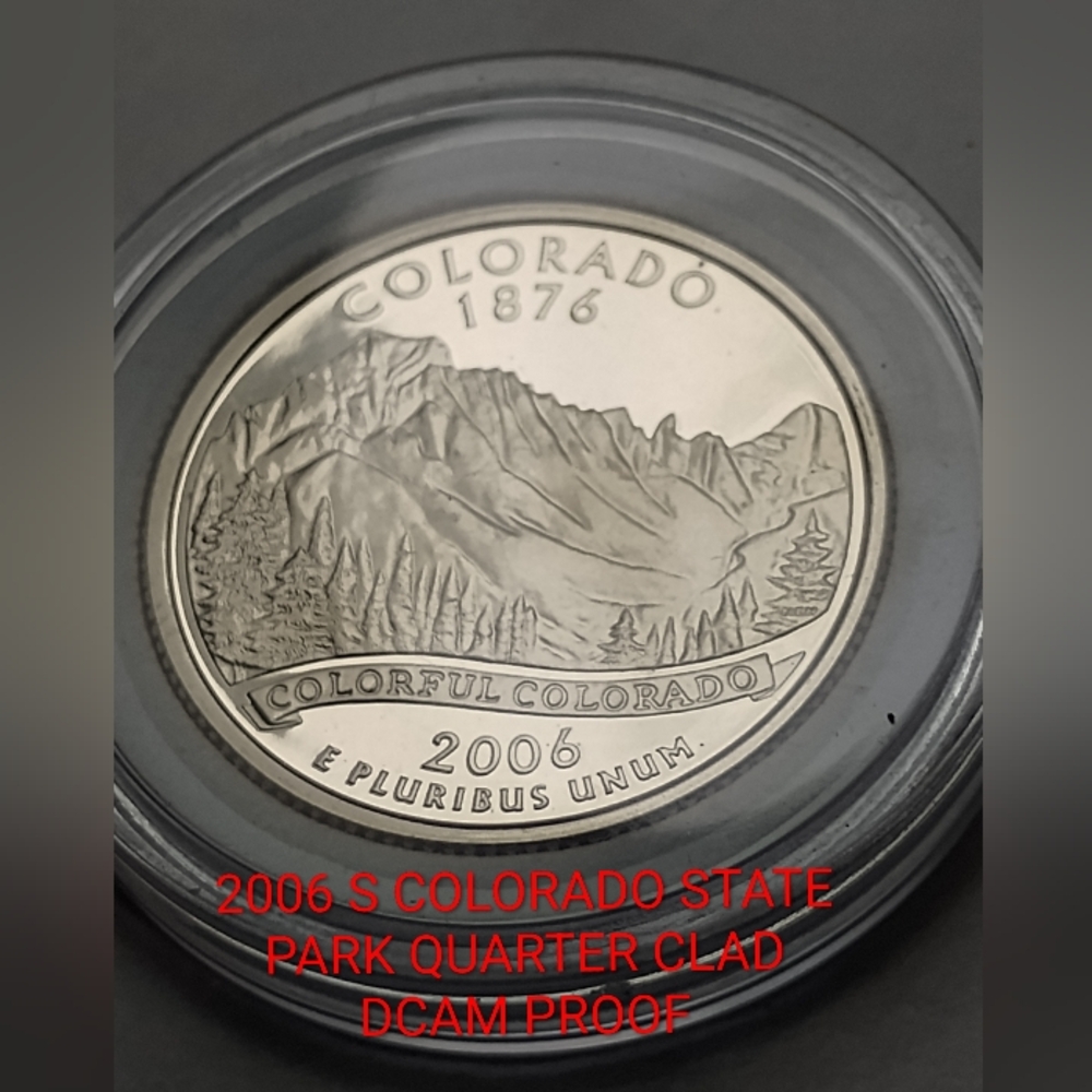 ✅❤️2006 Colorado State Quarter  IN PROTECTION CAPSULE CLAD UNCIRCULATED